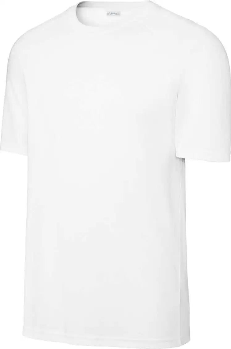 Sport-tek St6040 Halftime Raglan Tee - White
