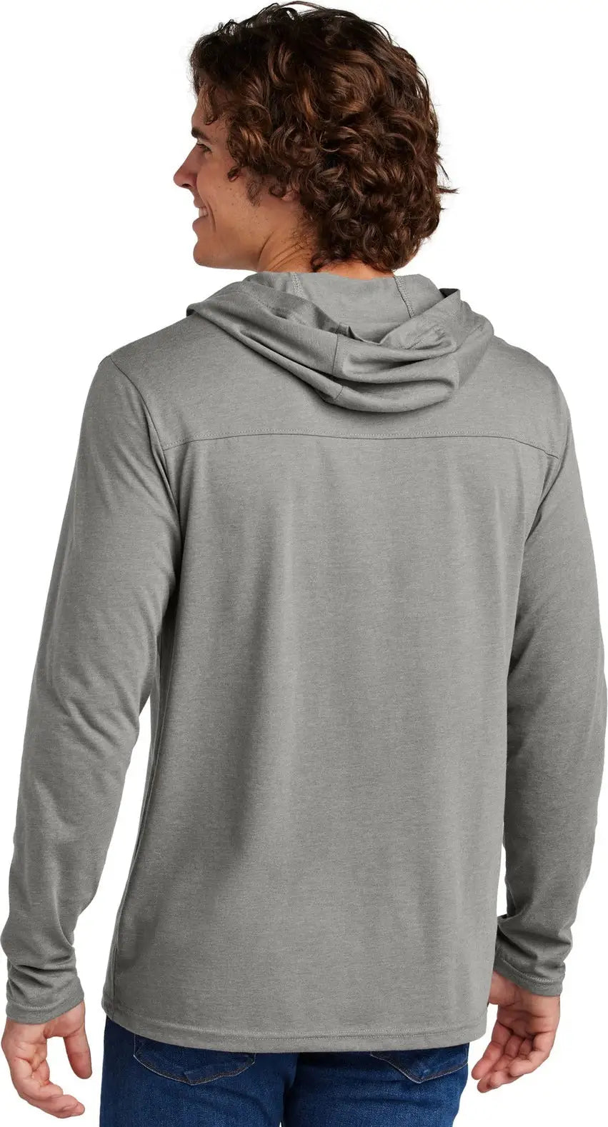 Sport-tek St6044 Halftime Long Sleeve Hoodie - Vintage Heather