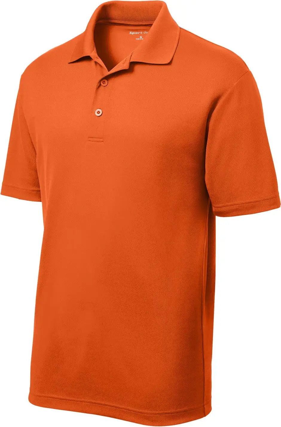 Sport-tek St640 Posicharge Racermesh Polo - Deep Orange
