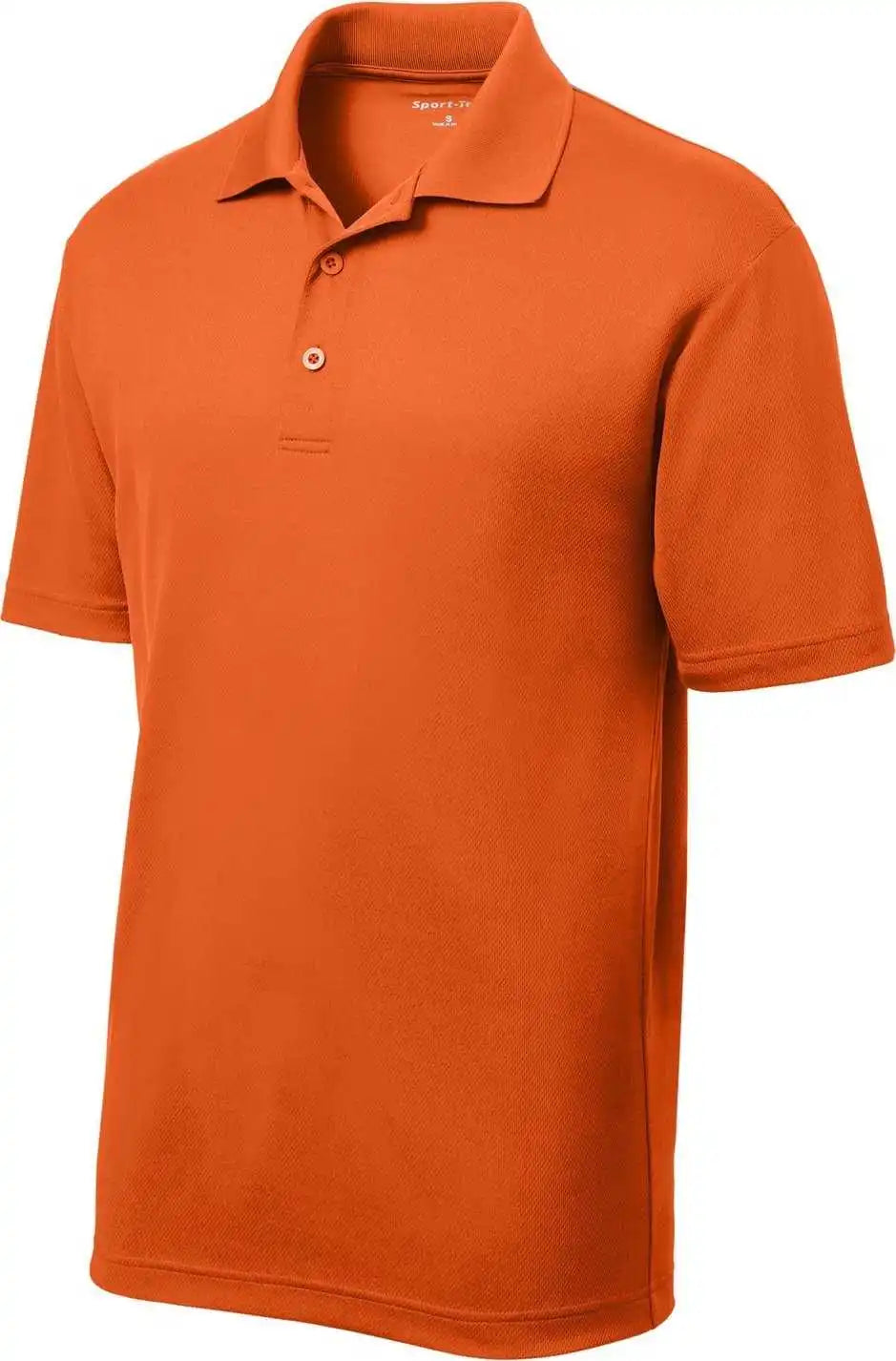 Sport Tek St640 Posicharge Racermesh Polo Deeporange