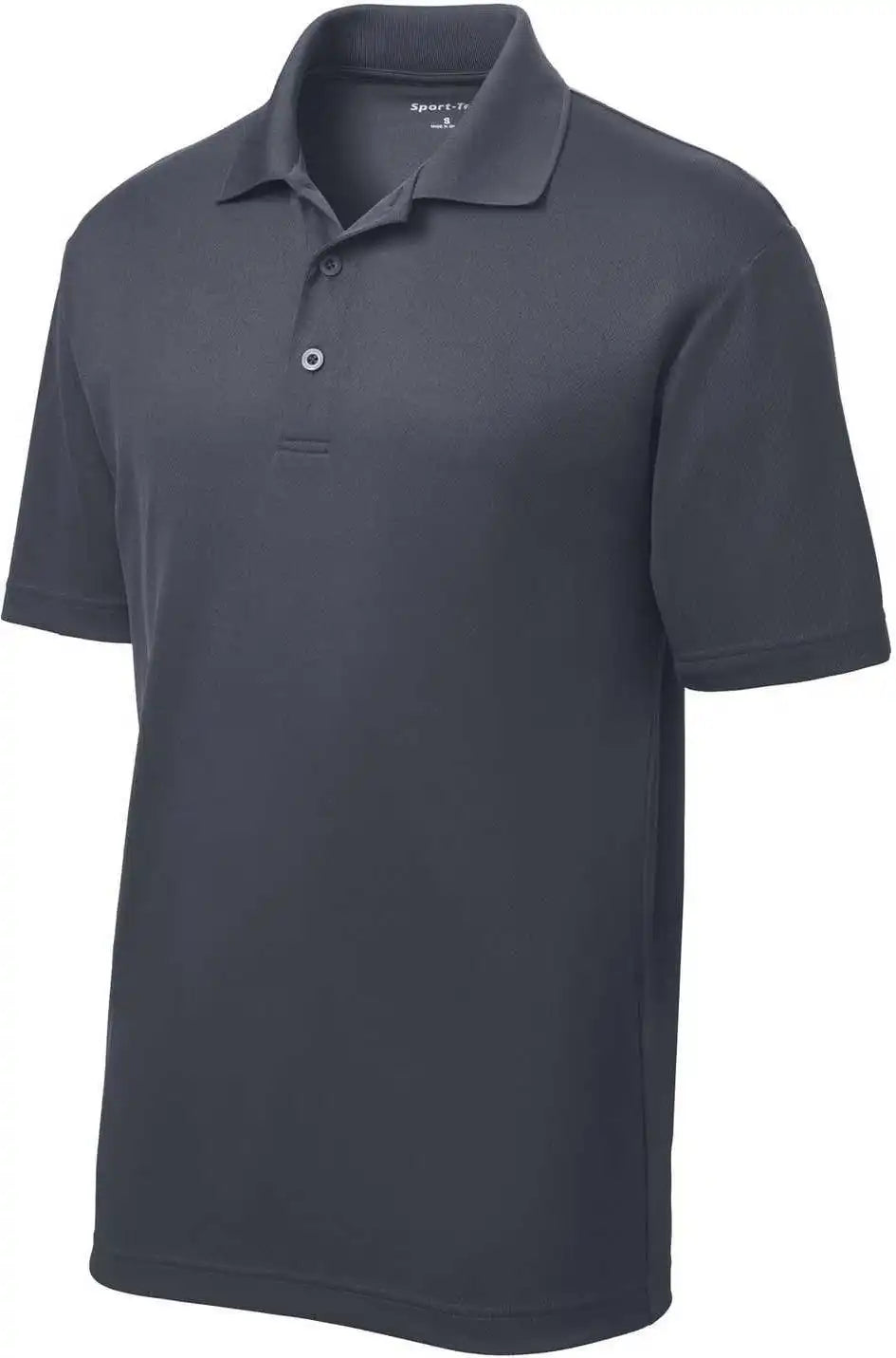 Sport Tek St640 Posicharge Racermesh Polo Graphite