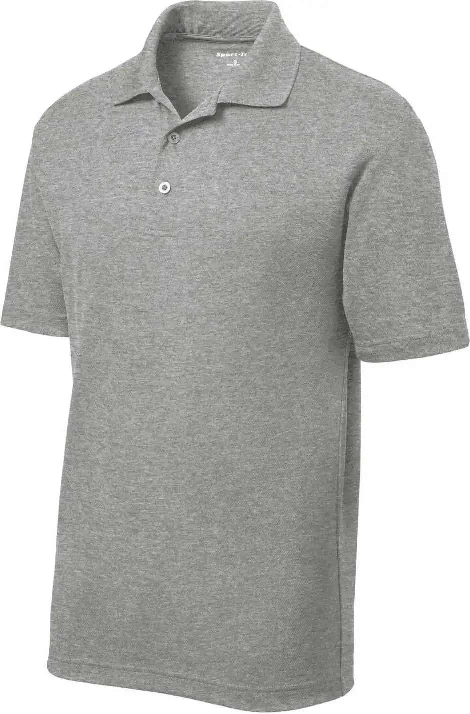 Sport-tek St640 Posicharge Racermesh Polo - Grey Heather