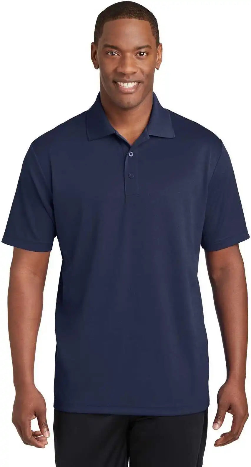 Sport Tek St640 Posicharge Racermesh Polo True Navy