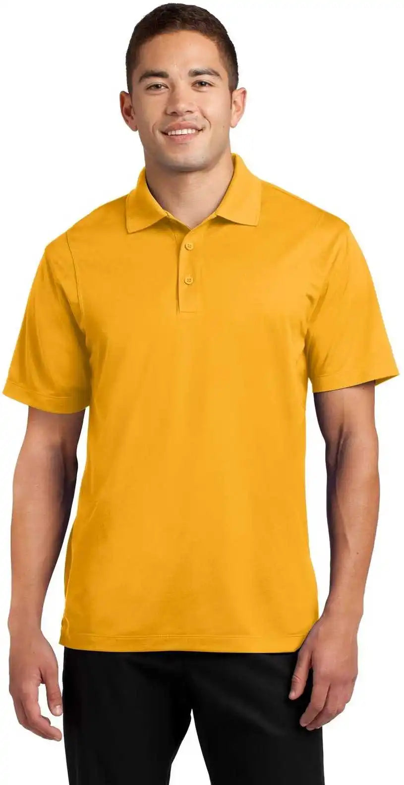 Sport Tek St650 Micropique Wick Polo Gold