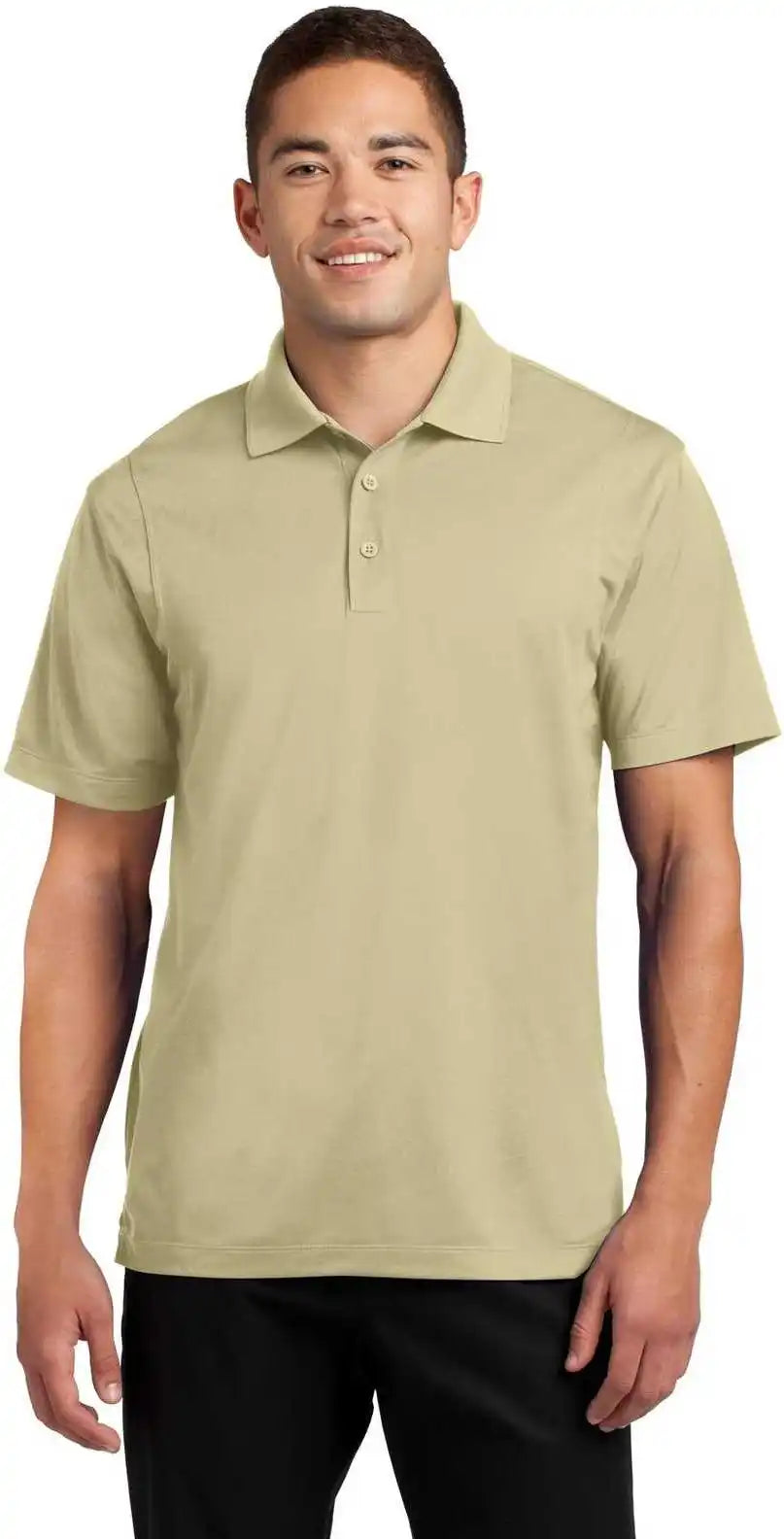 Sport-tek St650 Micropique Sport-wick Polo - Vegas Gold