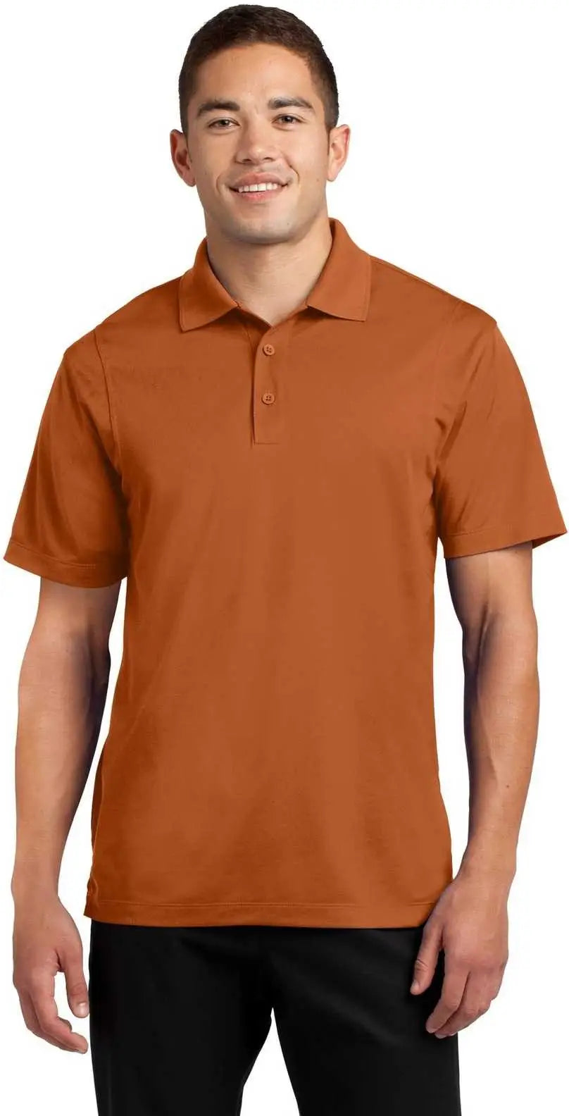 Sport-tek St650 Micropique Sport-wick Polo - Texas Orange