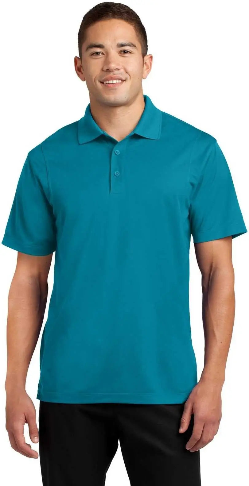 Sport-tek St650 Micropique Sport-wick Polo - Tropic Blue