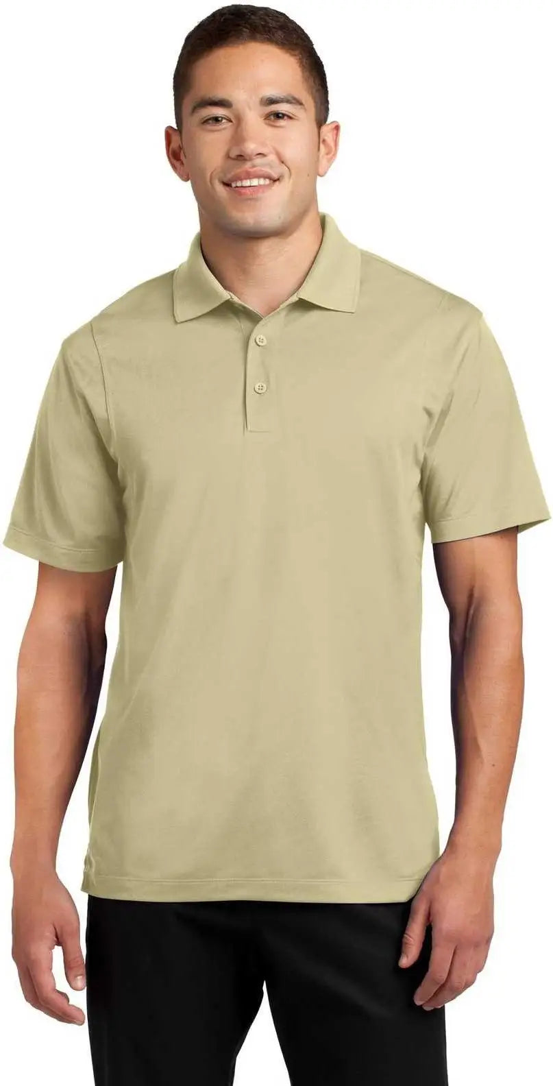 Sport-tek St650 Micropique Sport-wick Polo - Vegas Gold