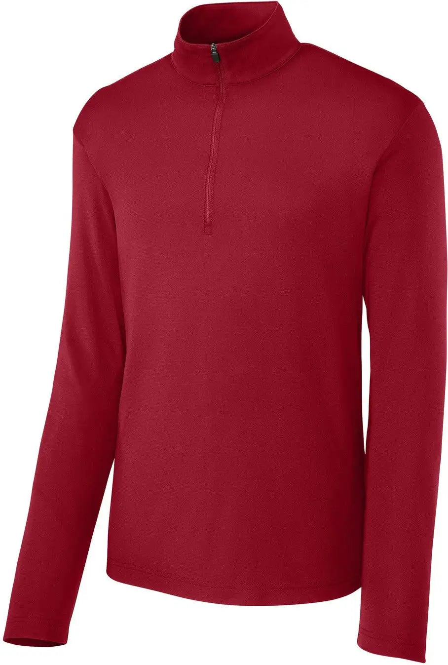 Sport-tek St672 Micropique Sport-wick 1/4-zip - Deep Red