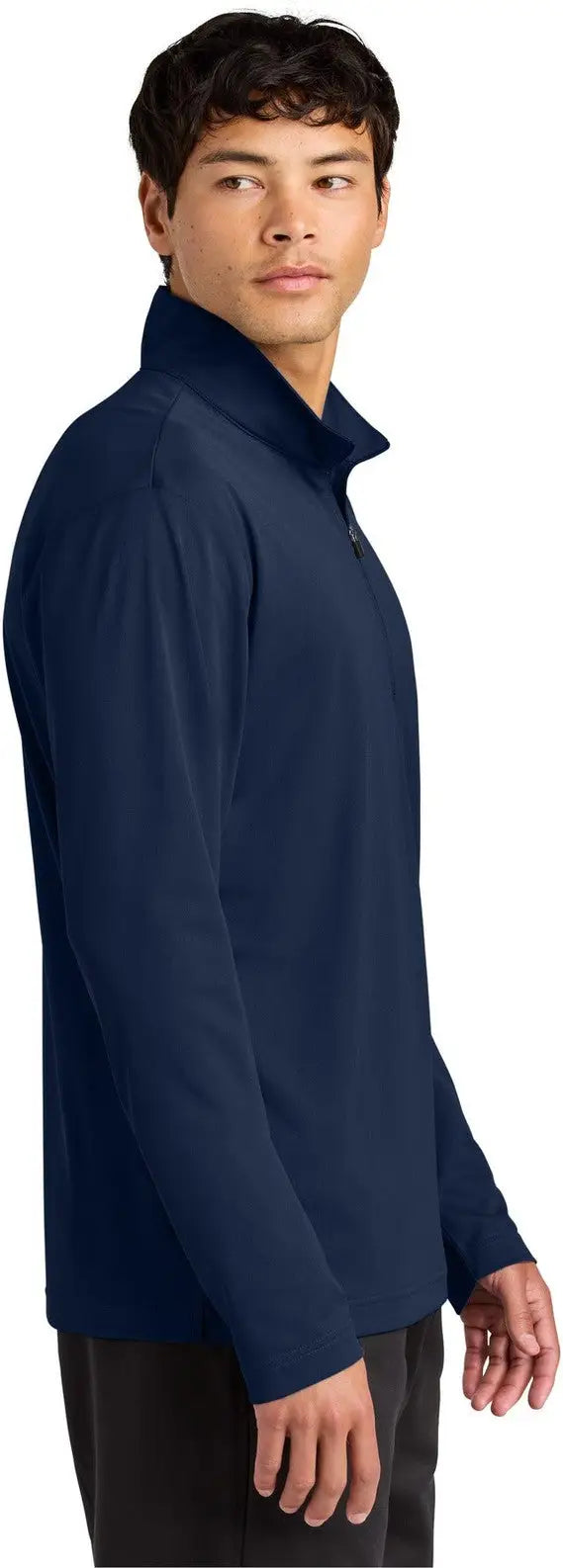 Sport-tek St672 Micropique Sport-wick 1/4-zip - True Navy