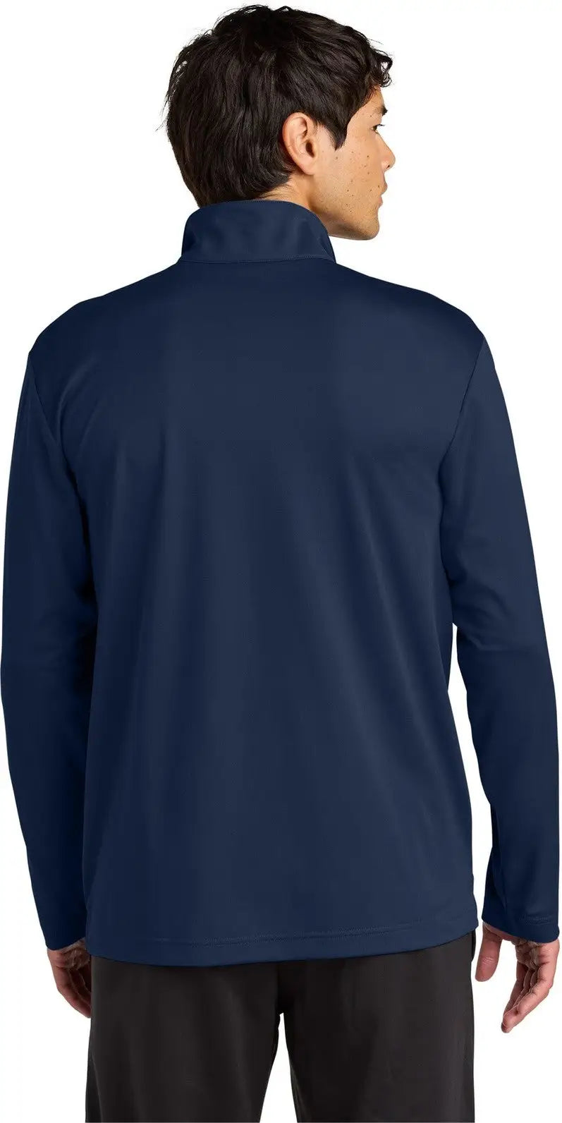 Sport-tek St672 Micropique Sport-wick 1/4-zip - True Navy
