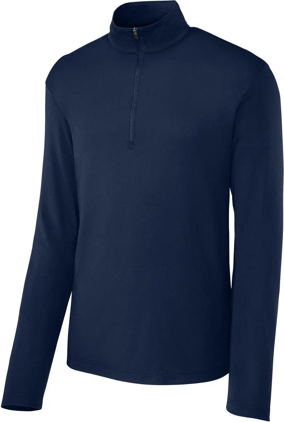 Sport-tek St672 Micropique Sport-wick 1/4-zip - True Navy