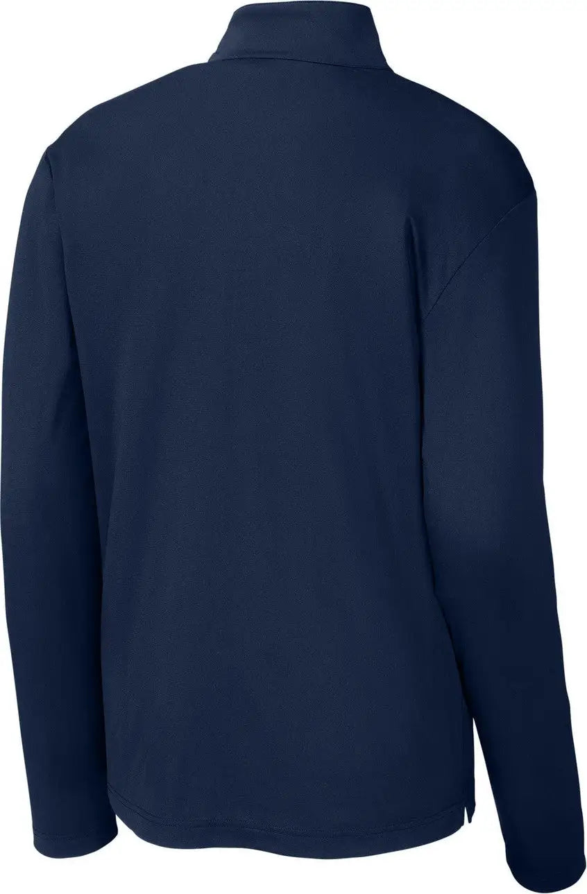 Sport-tek St672 Micropique Sport-wick 1/4-zip - True Navy