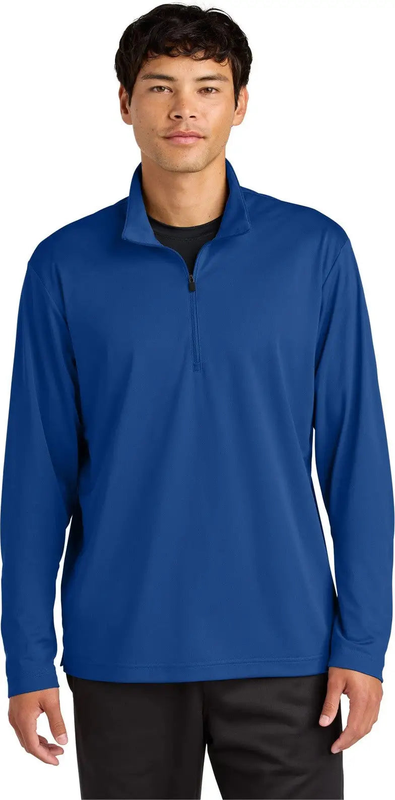 Sport-tek St672 Micropique Sport-wick 1/4-zip - True Royal - Adult Xs