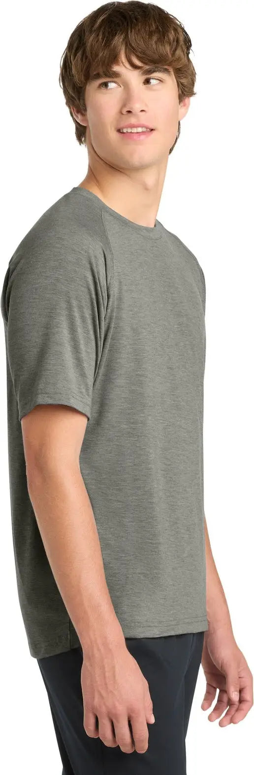 Sport-tek St700 Ultimate Performance Crew - Heather Gray