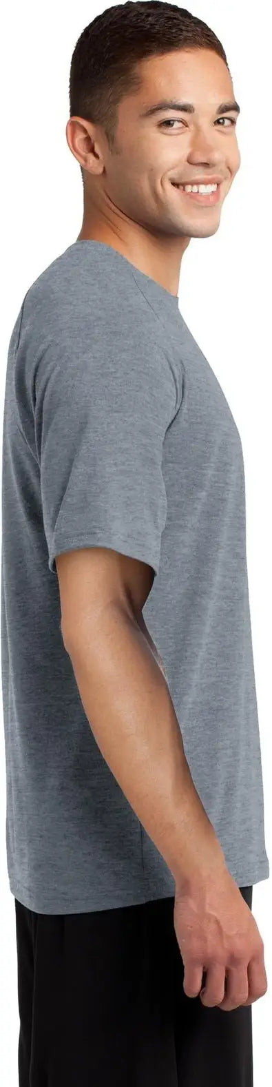 Sport-tek St700 Ultimate Performance Crew - Heather Gray