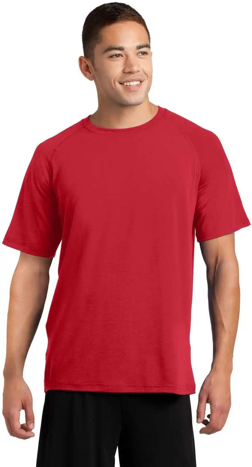 Sport Tek St700 Ultimate Performance Crew True Red