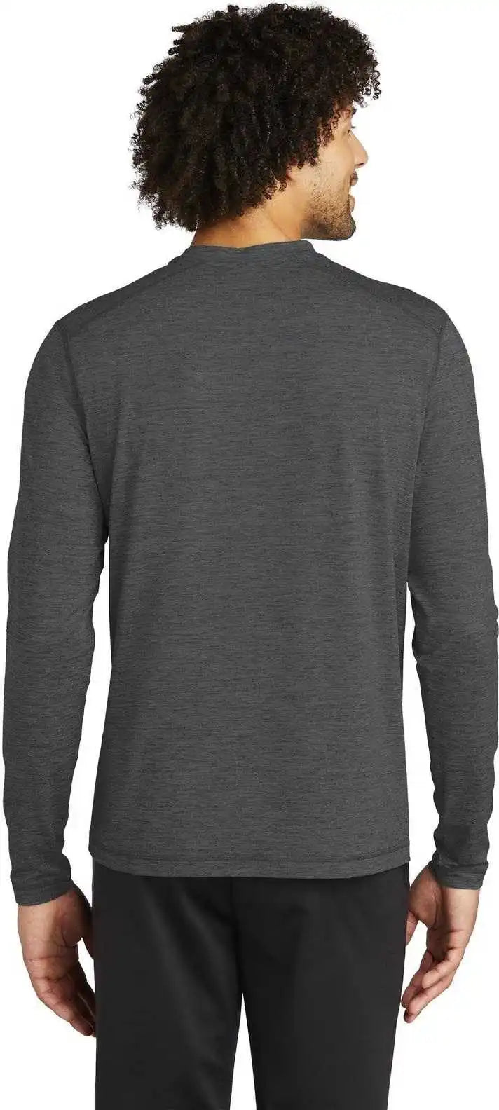 Sport-tek St710 Exchange 1.5 Long Sleeve Crew - Graphite Heather