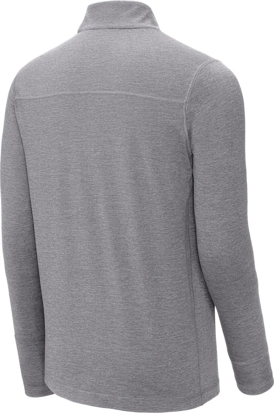 Sport-tek St711 Exchange 1.5 Long Sleeve 1/2-zip - Gray Heather