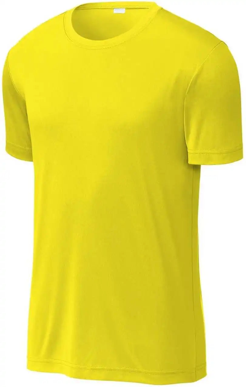 Sport Tek St720 Posicharge Re Compete Tee Neon Yellow