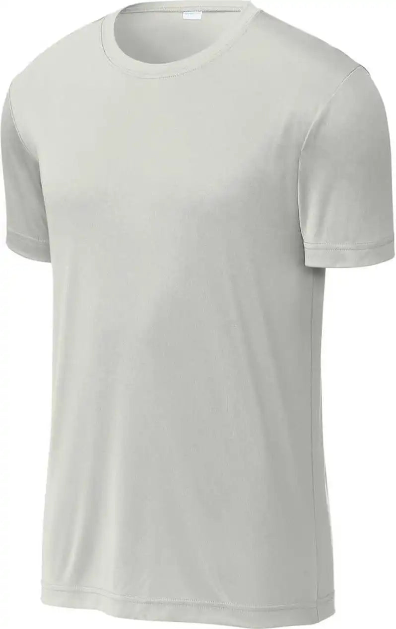 Sport-tek St720 Posicharge Re-compete Tee - Silver