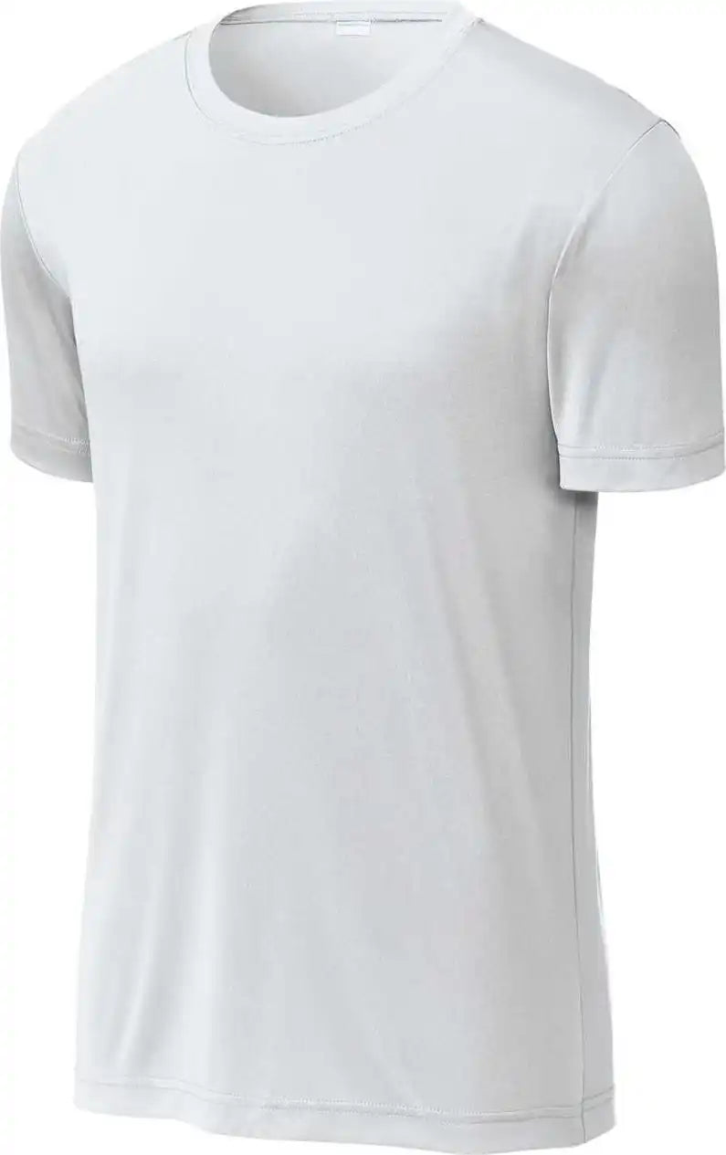 Sport Tek St720 Posicharge Re Compete Tee White / Adult Xl