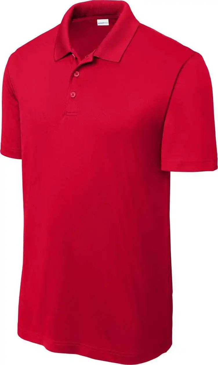 Sport Tek St725 Posicharge Re Compete Polo Deep Red