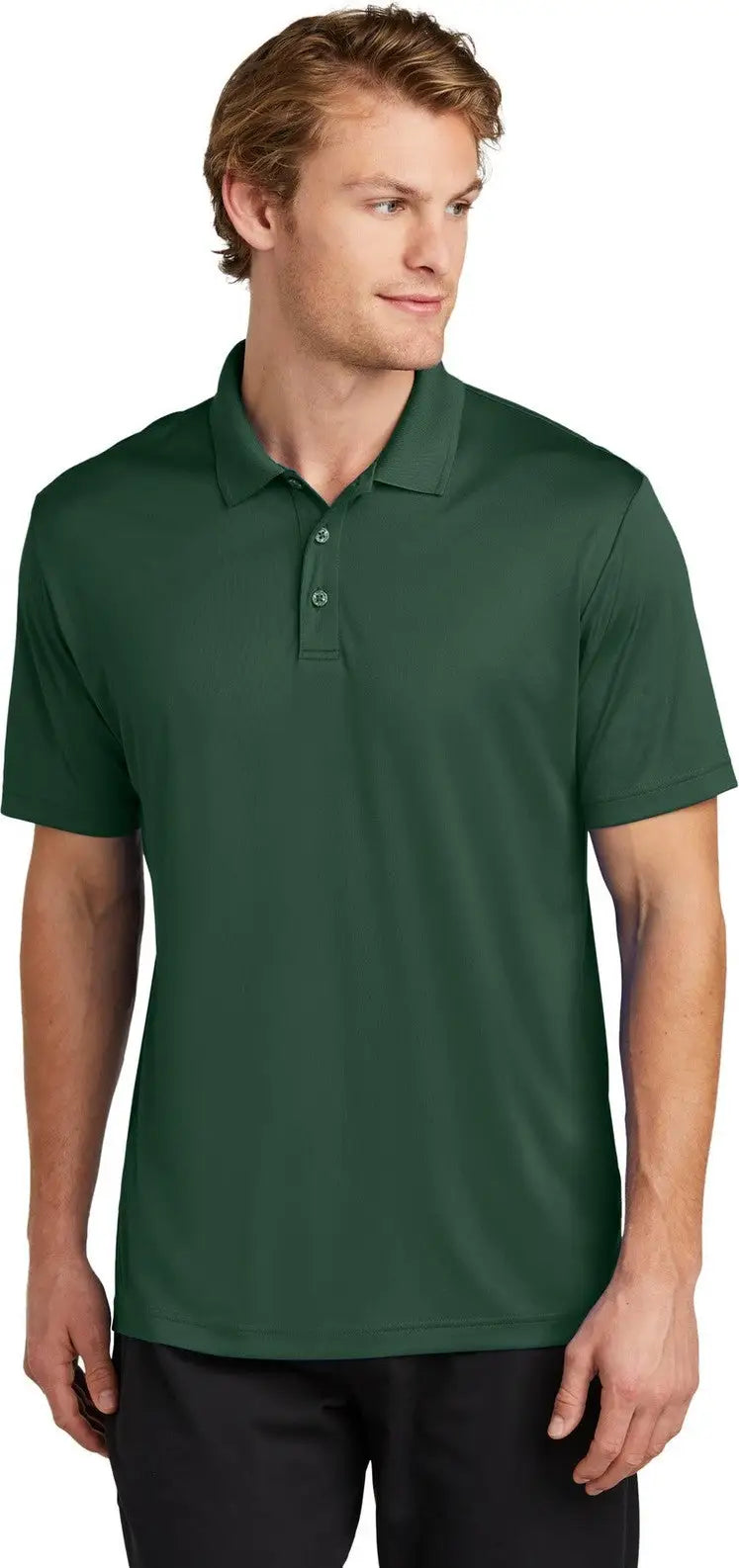 Sport-tek St725 Posicharge Re-compete Polo - Forest Green - Adult Xs