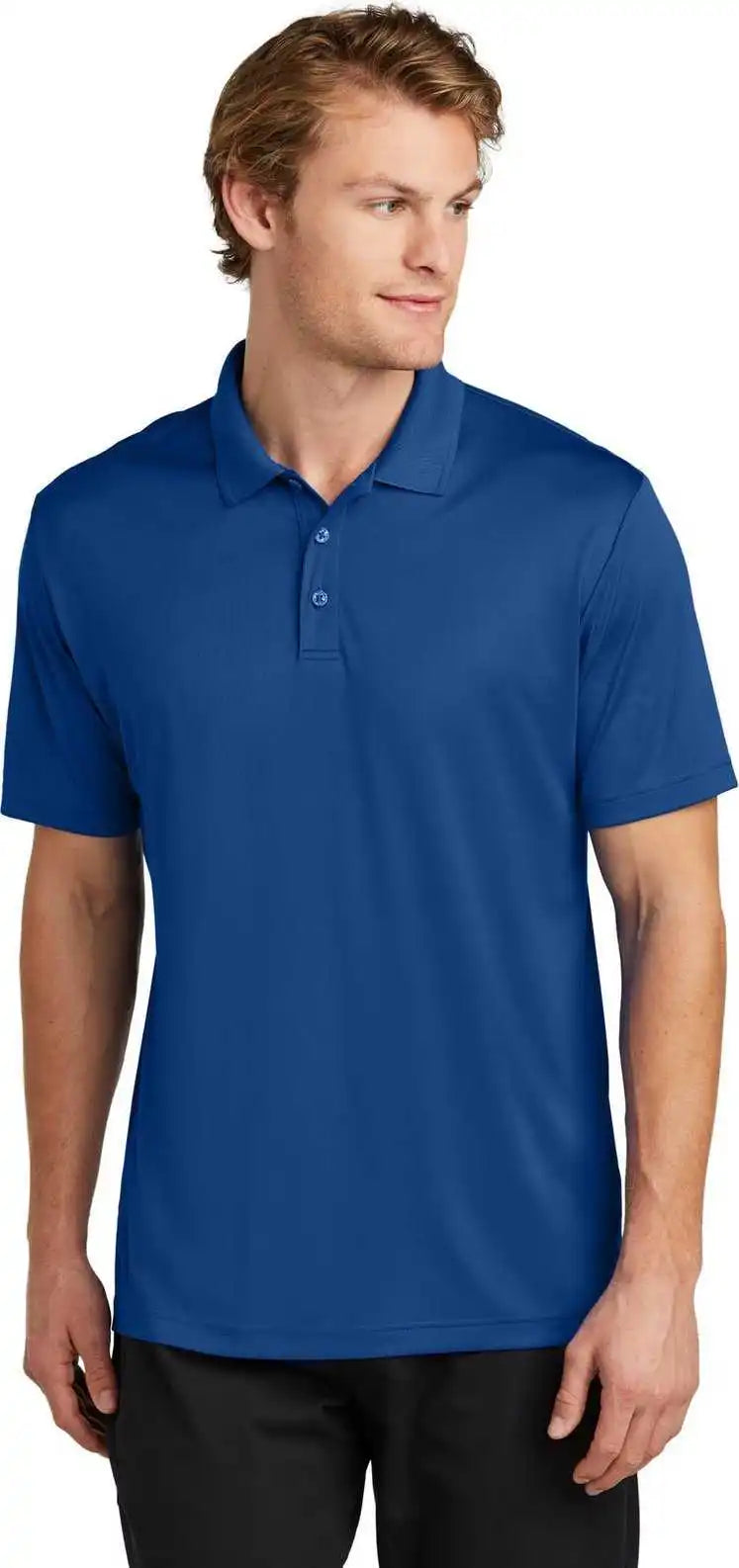 Sport Tek St725 Posicharge Re Compete Polo True Royal