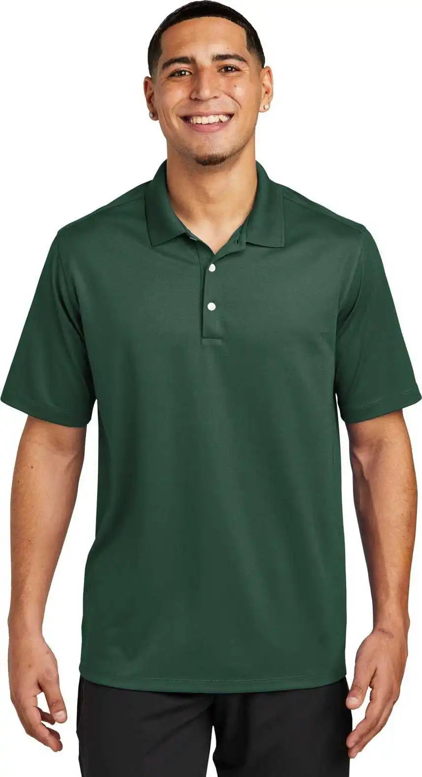 Sport Tek St740 Uv Micropique Polo Forest Green