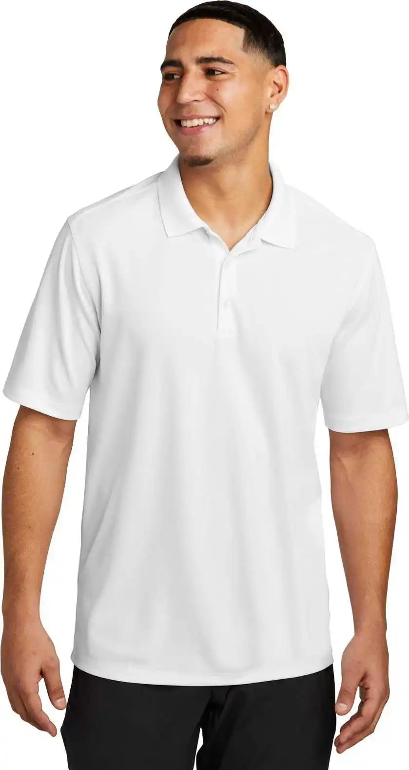 Sport Tek St740 Uv Micropique Polo White