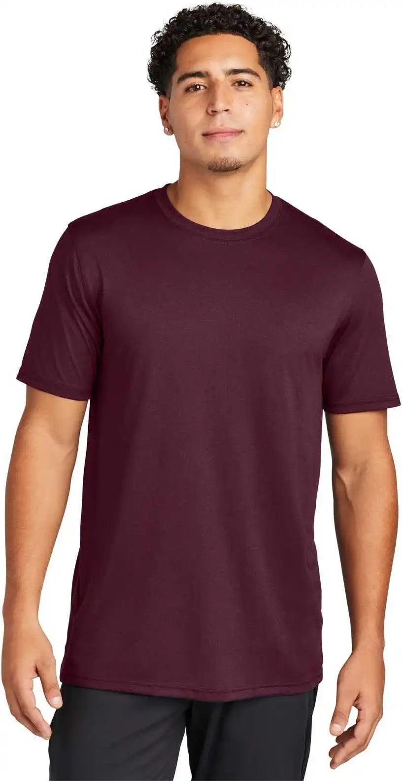 Sport-tek St760 Echo Tee - Maroon - Adult m
