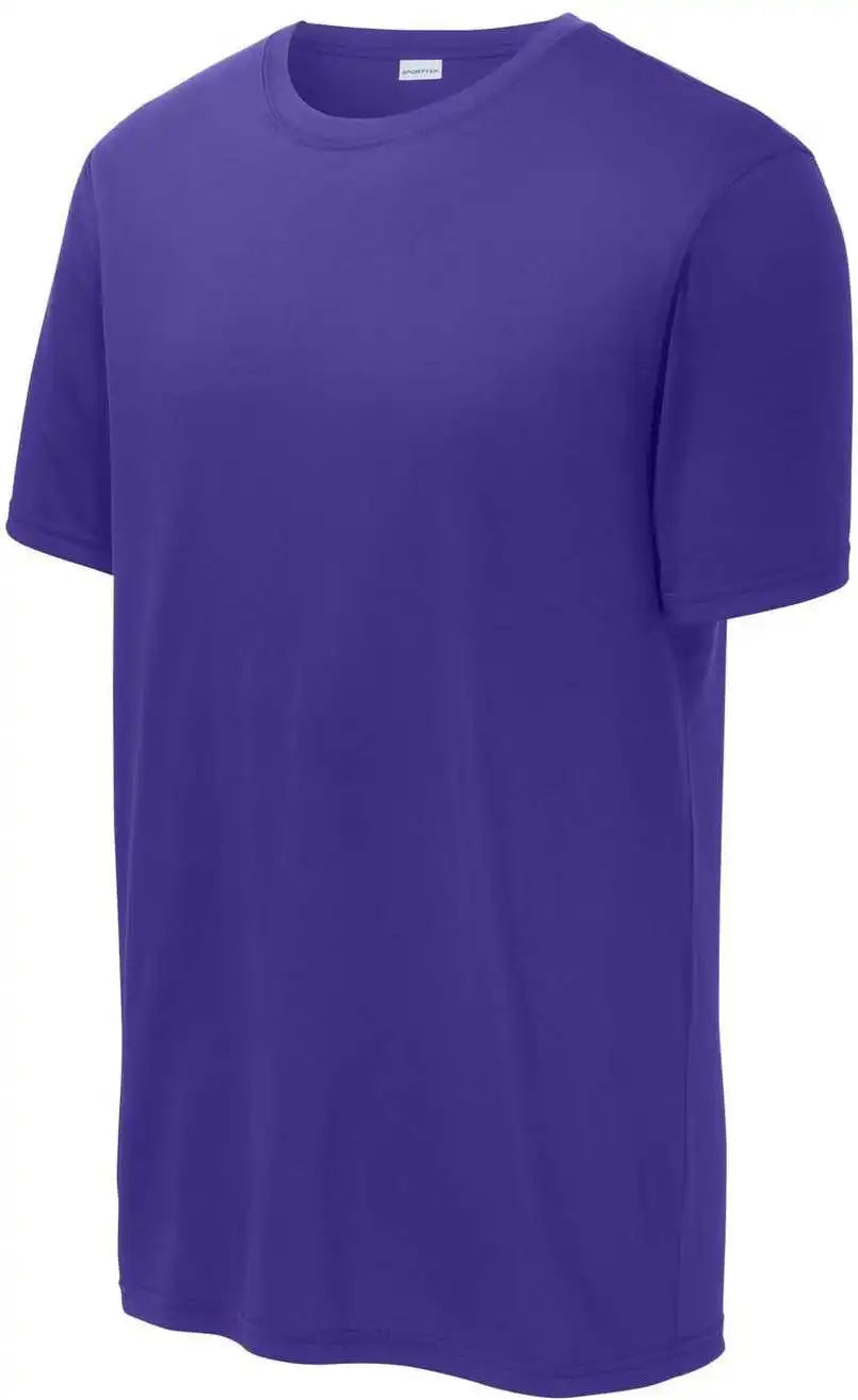 Sport-tek St760 Echo Tee - Purple - Adult s