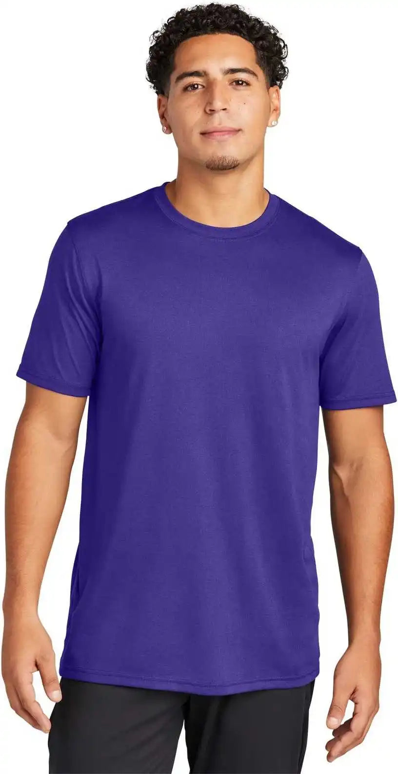 Sport-tek St760 Echo Tee - Purple - Adult s