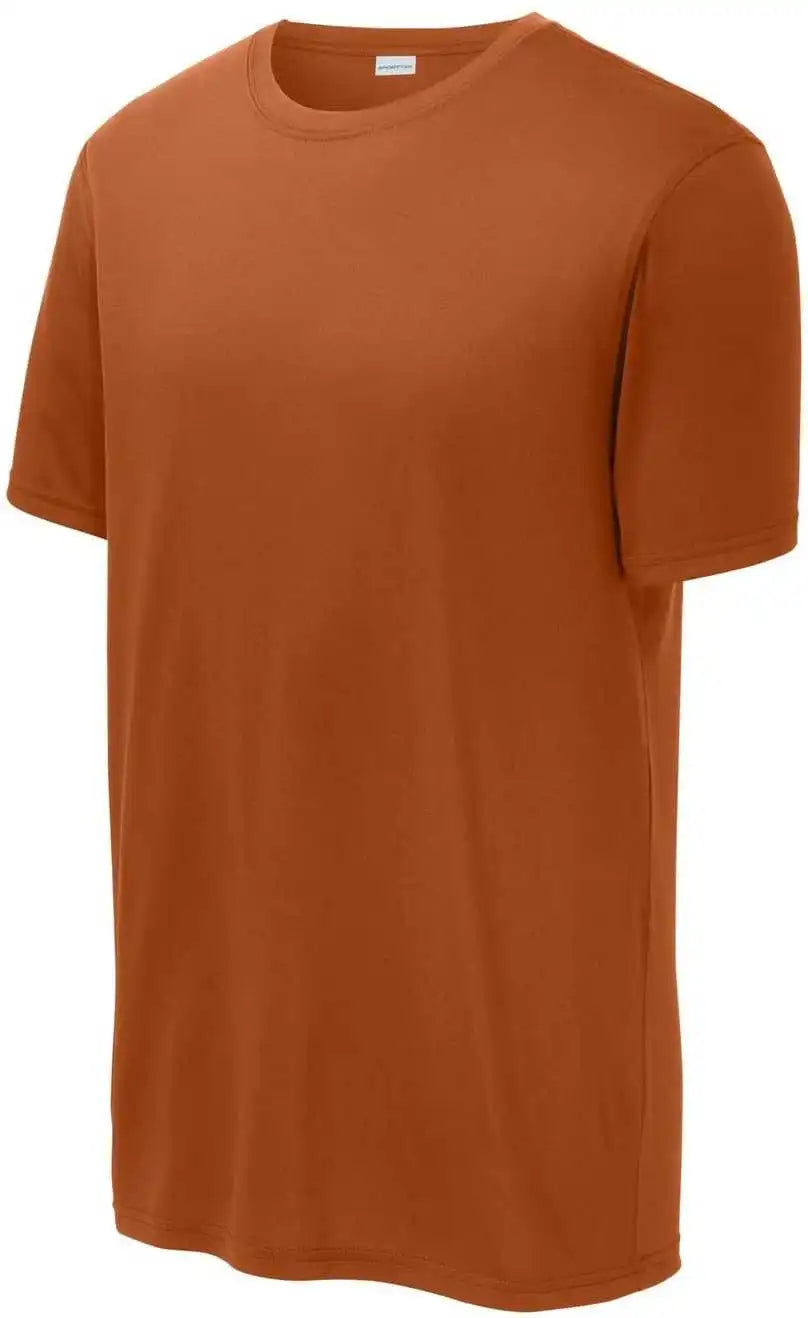 Sport Tek St760 Echo Tee Texas Orange / Adult l