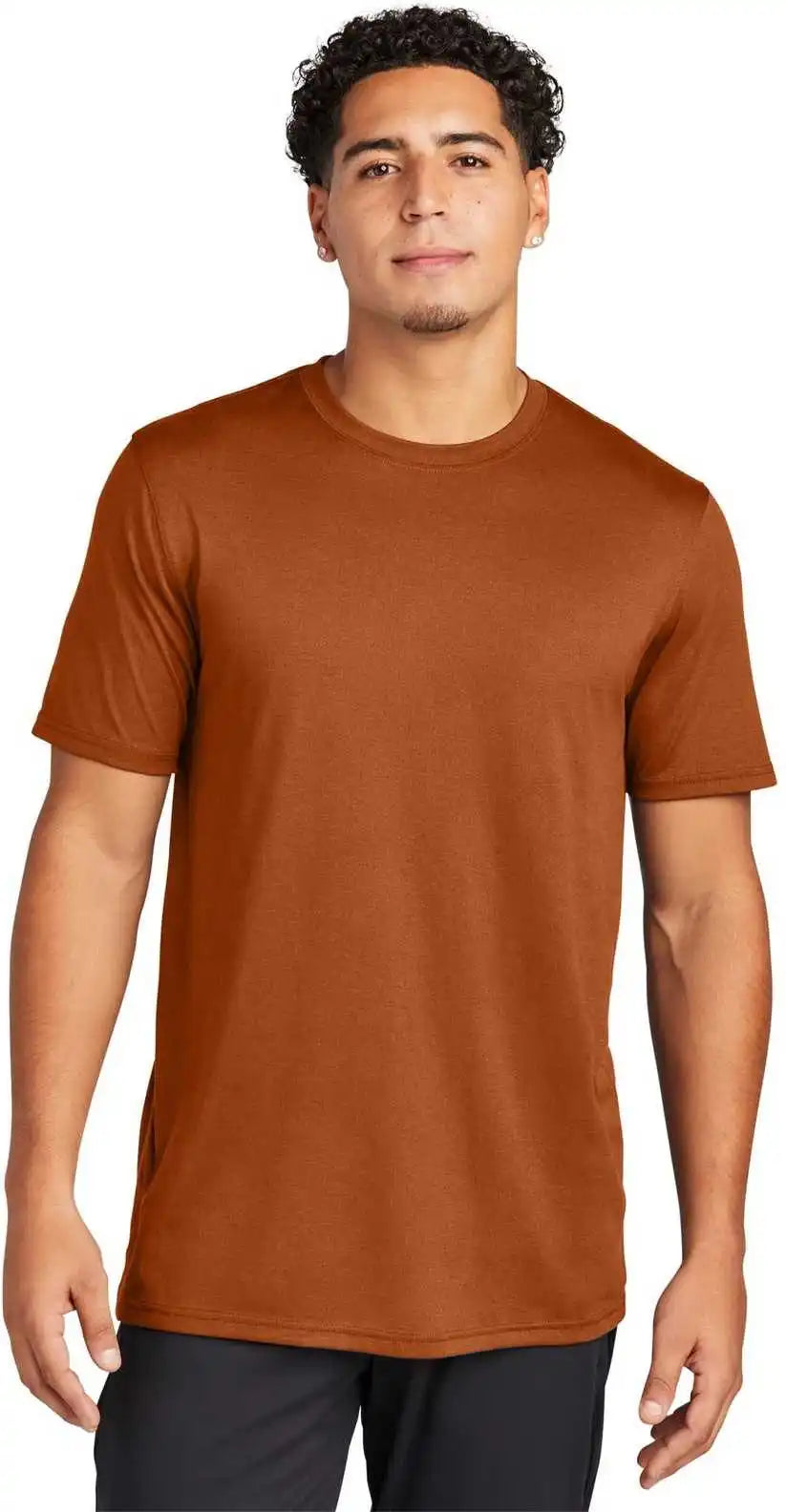 Sport Tek St760 Echo Tee Texas Orange / Adult l