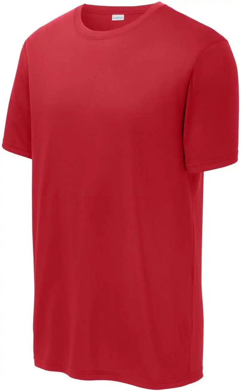 Sport Tek St760 Echo Tee True Red / Adult l