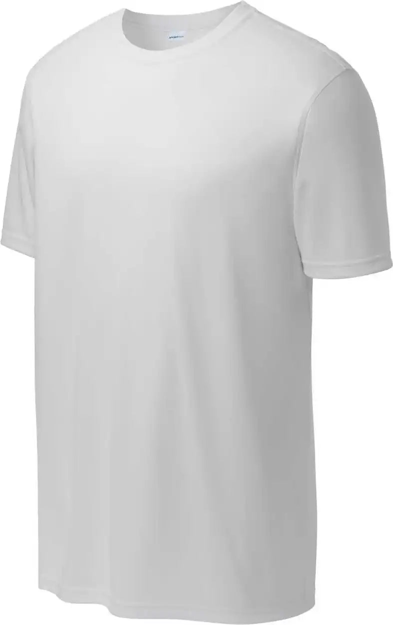 Sport Tek St760 Echo Tee White / Adult m