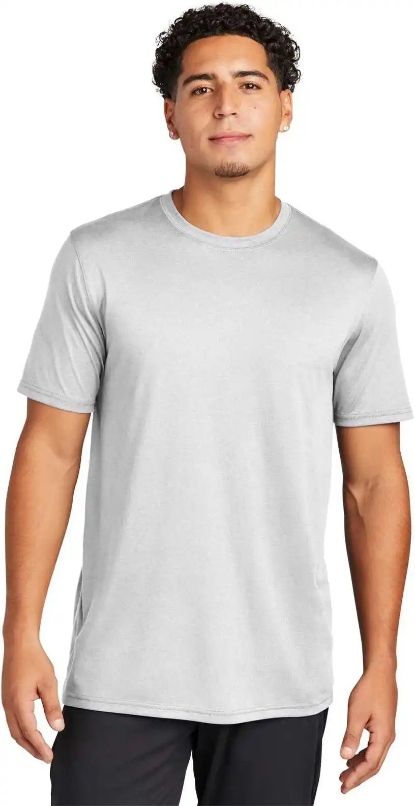 Sport Tek St760 Echo Tee White / Adult m