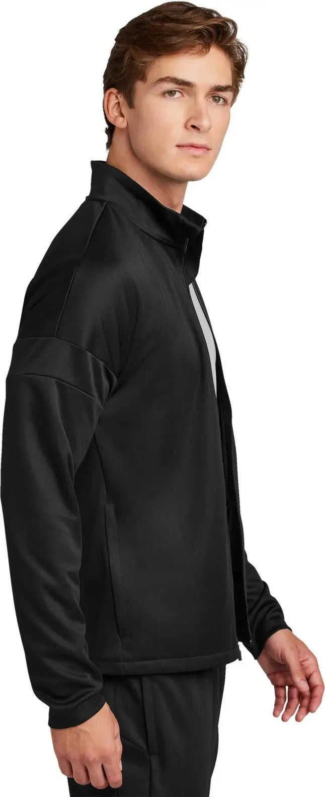 Sport-tek St800 Travel Full-zip Jacket - Black