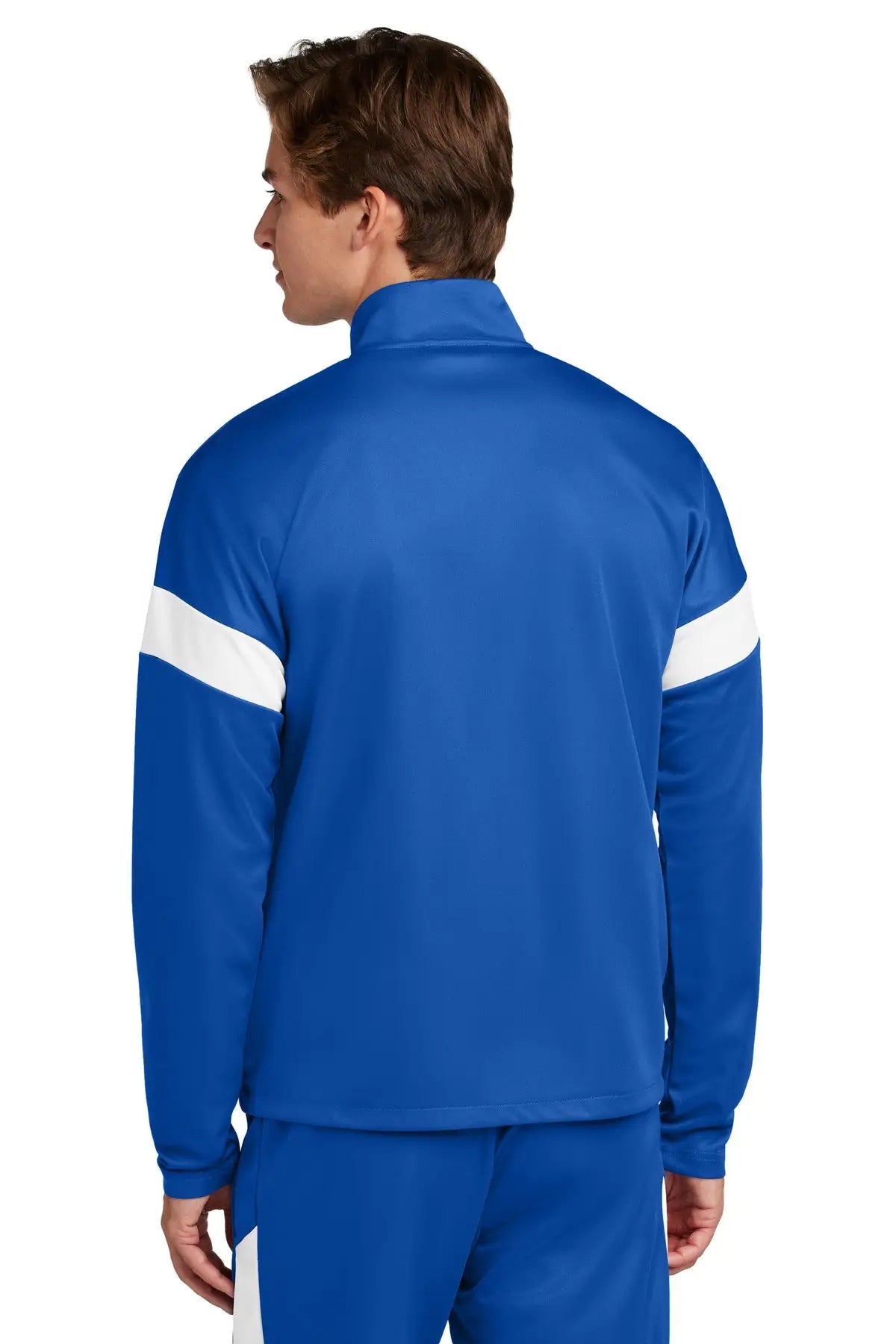 Sport-tek St800 Travel Full-zip Jacket - True Royal White