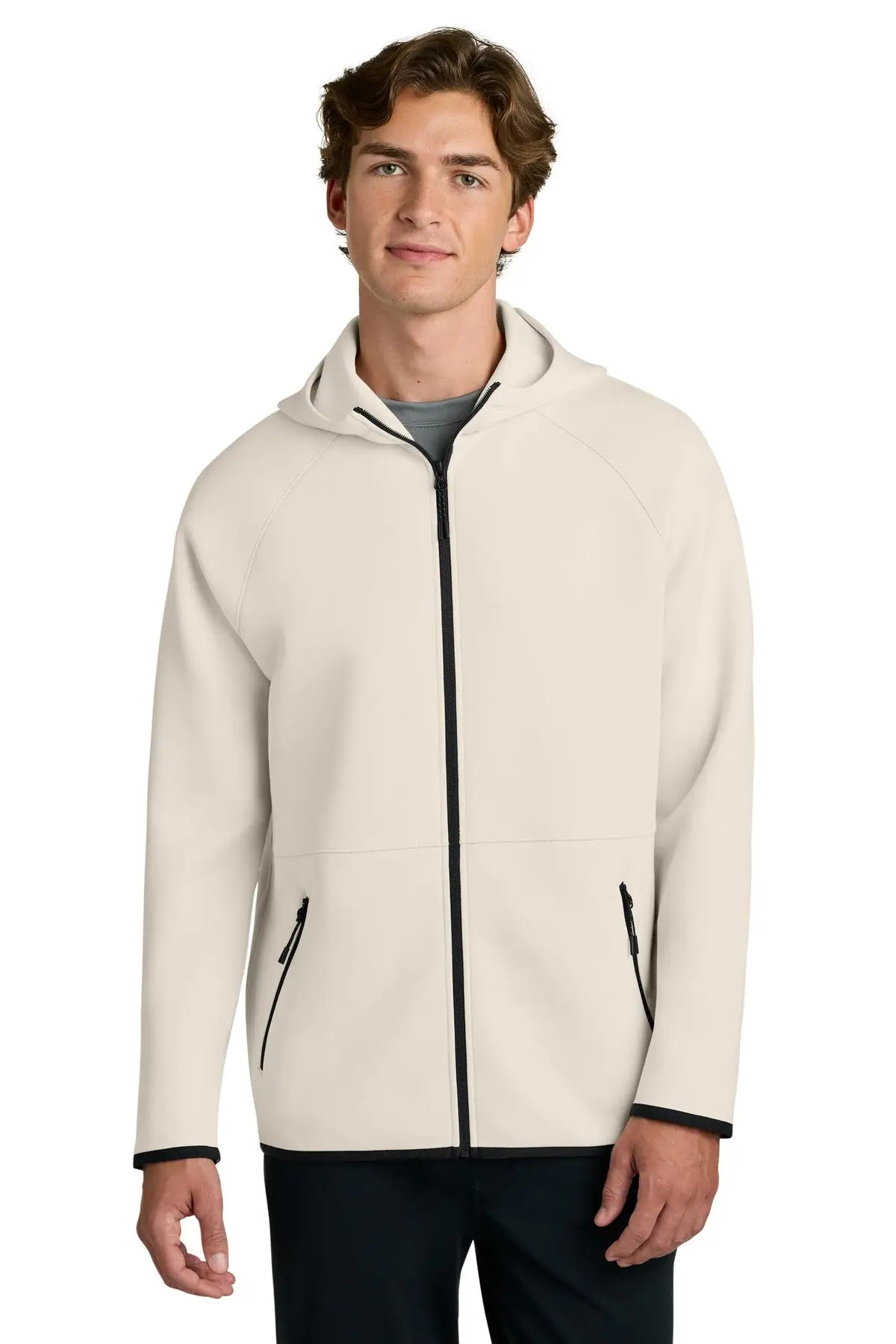 Sport-tek St840 Phenom Full-zip Hoodie - Ecru