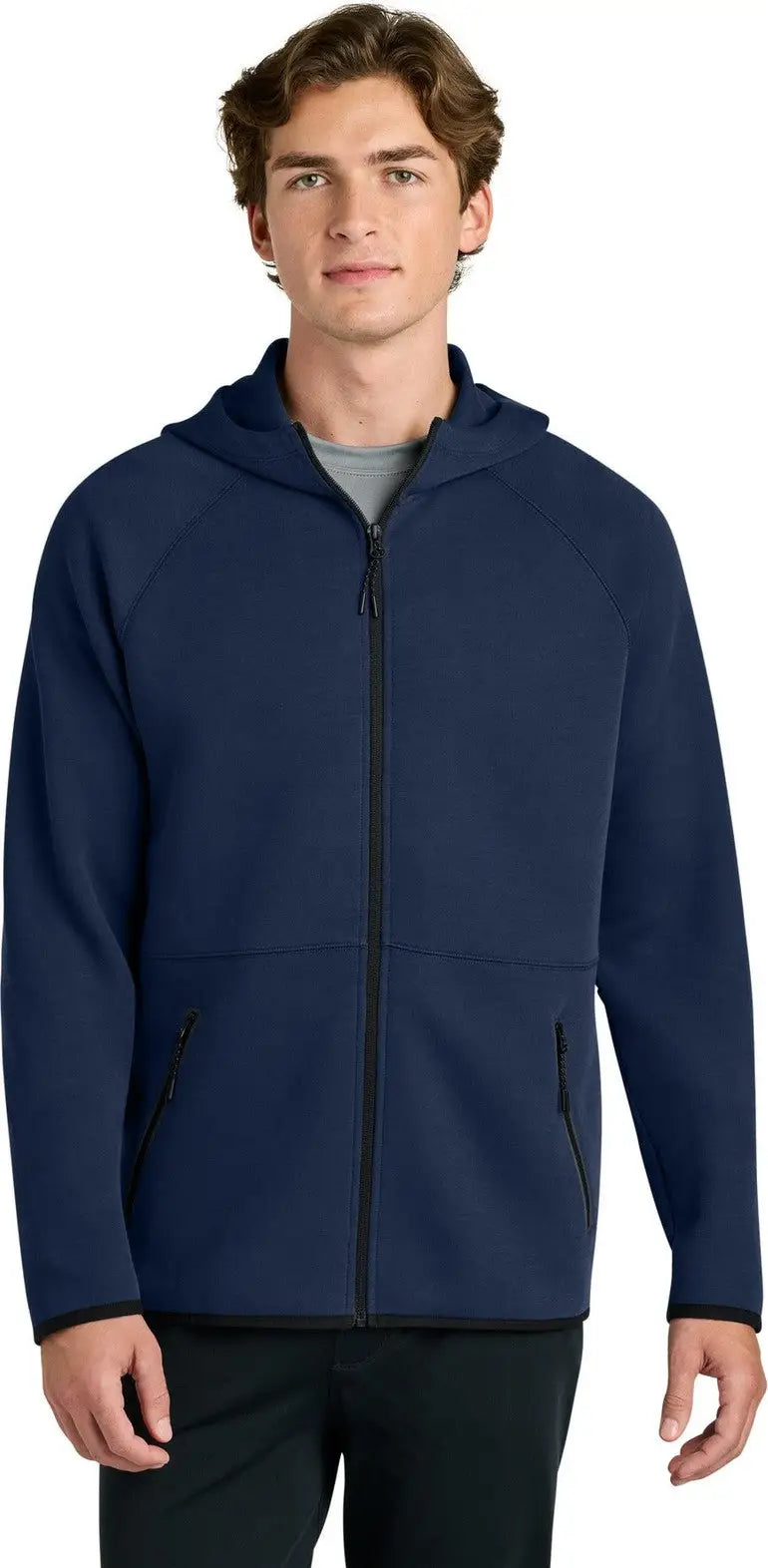 Sport-tek St840 Phenom Full-zip Hoodie - True Navy