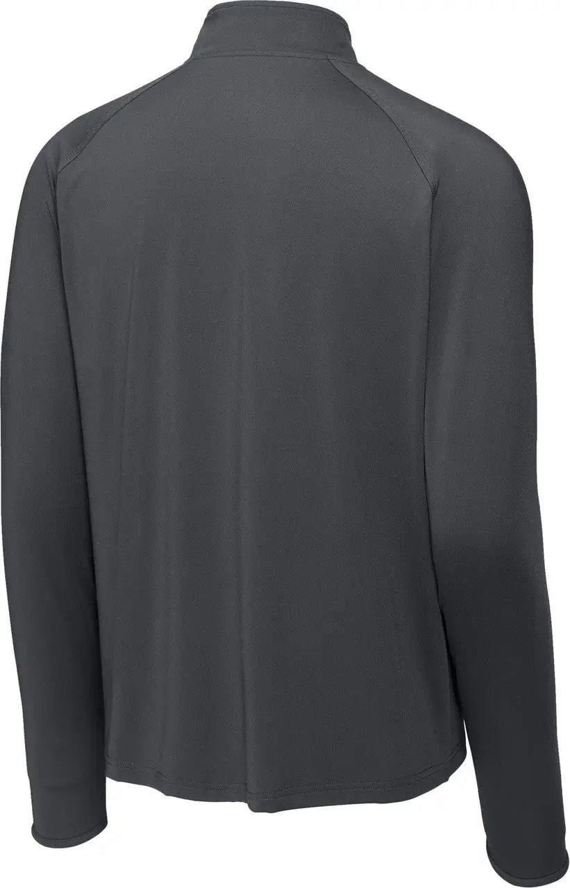 Sport-tek St850 Sport-wick Stretch 1/4-zip Pullover - Charcoal Gray