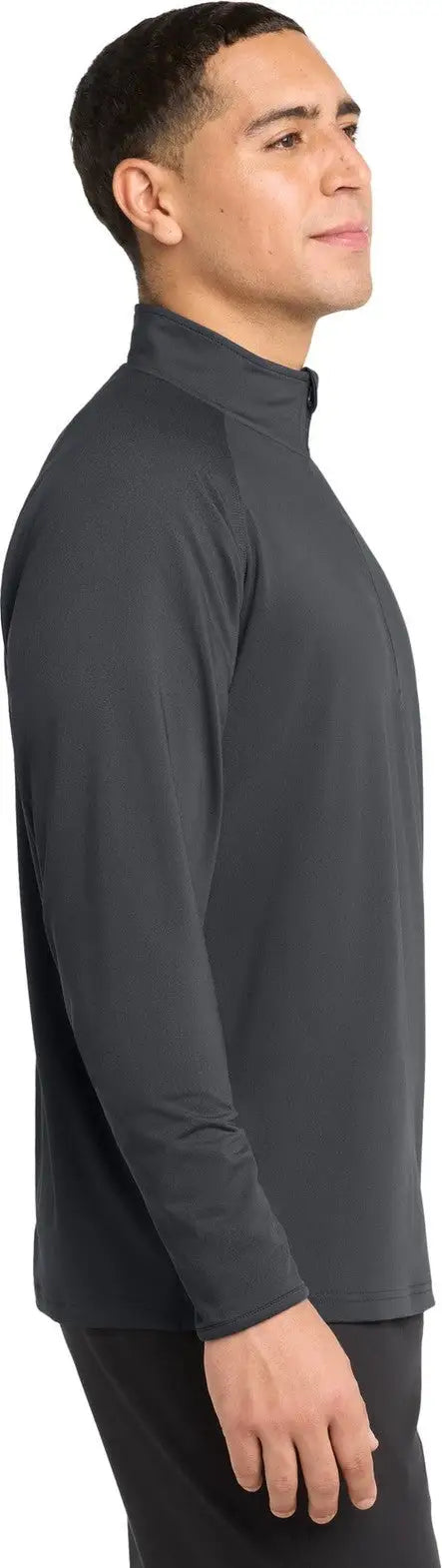 Sport-tek St850 Sport-wick Stretch 1/4-zip Pullover - Charcoal Gray