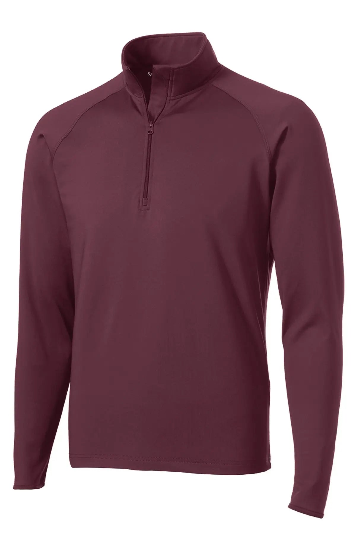 Sport-tek St850 Sport-wick Stretch 1/4-zip Pullover - Maroon