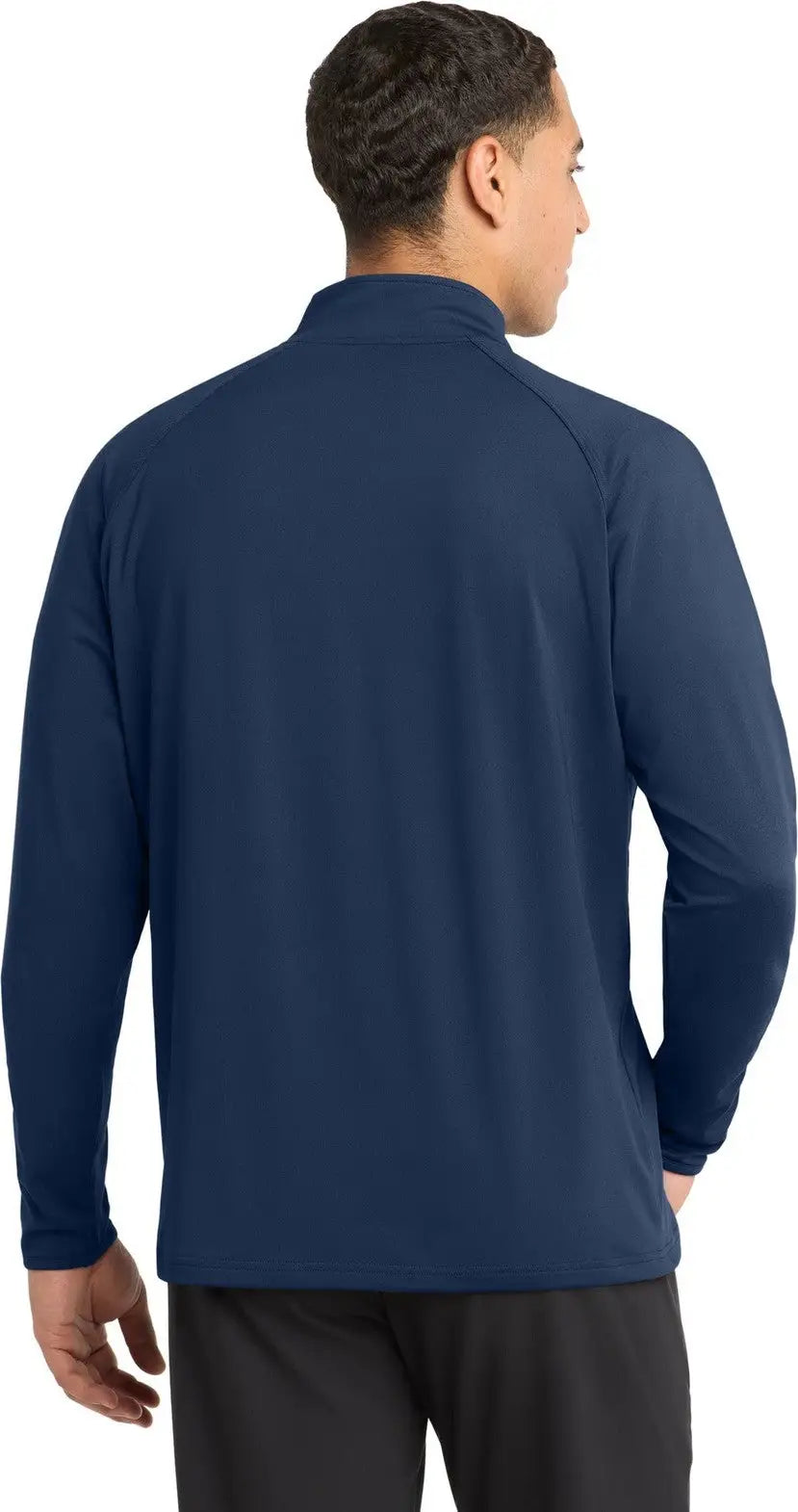 Sport-tek St850 Sport-wick Stretch 1/4-zip Pullover - True Navy