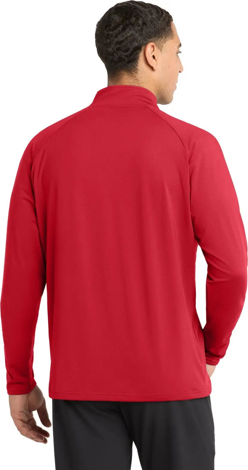 Sport-tek St850 Sport-wick Stretch 1/4-zip Pullover - True Red