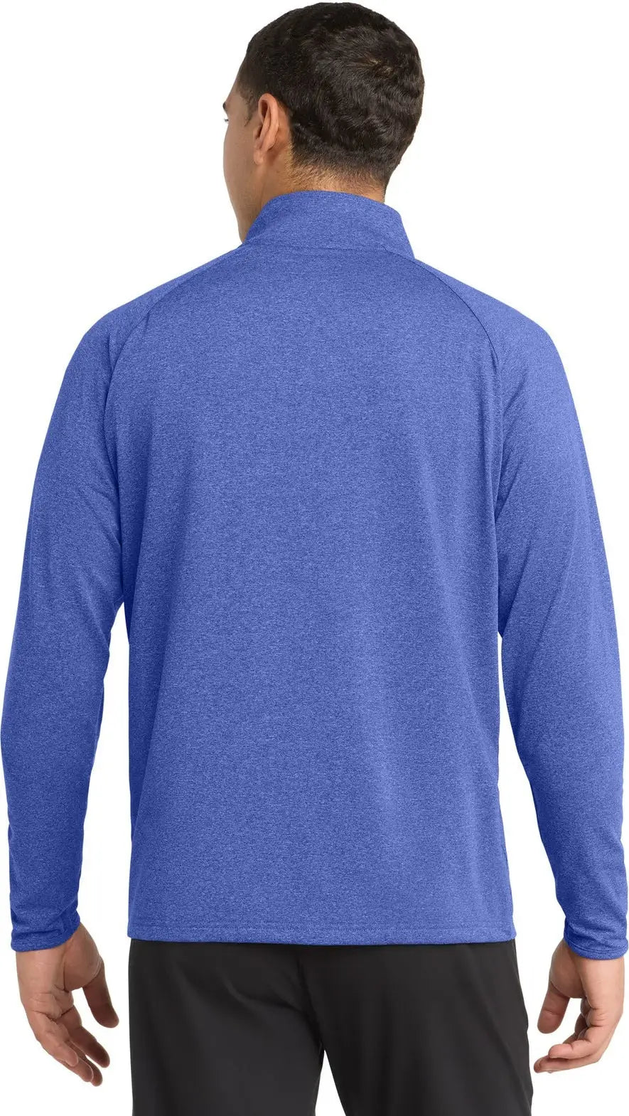 Sport-tek St850 Sport-wick Stretch 1/4-zip Pullover - True Royal Heather