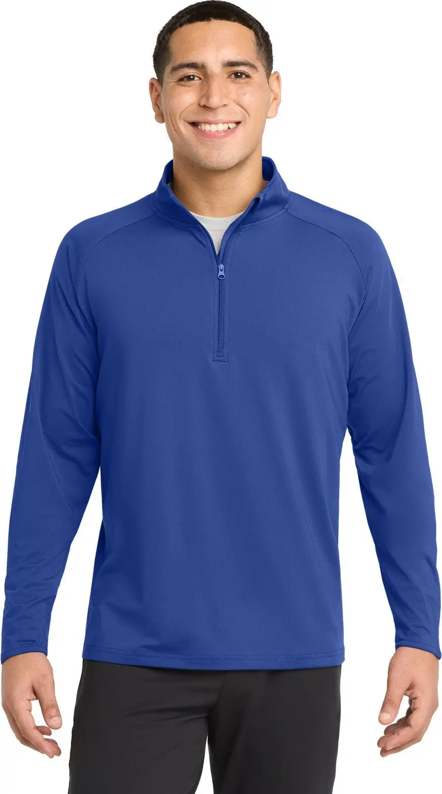 Sport-tek St850 Sport-wick Stretch 1/4-zip Pullover - True Royal